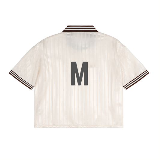 Methods X Stripes Polo Collar T-Shirt