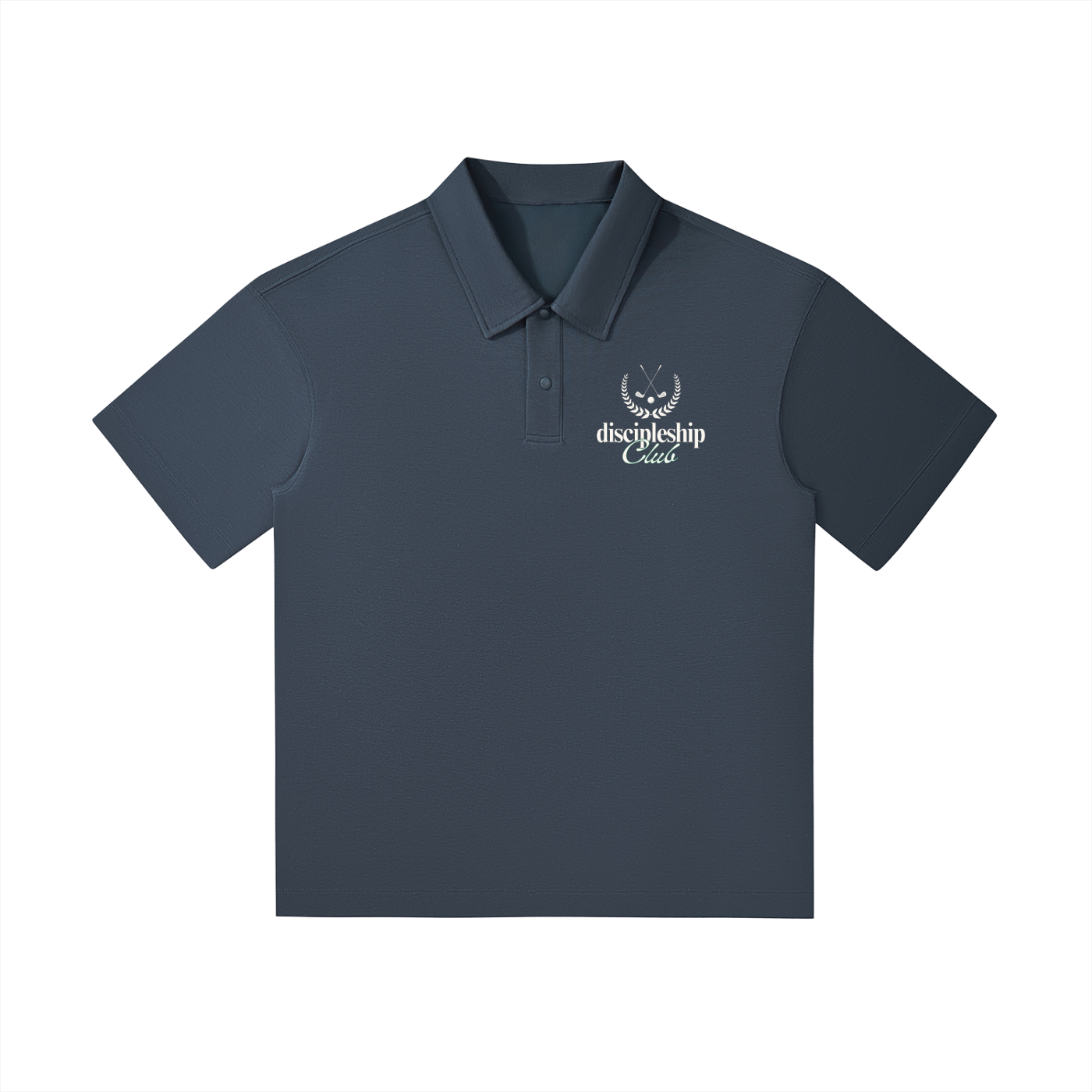 Drop Shoulder Short-Sleeve Polo