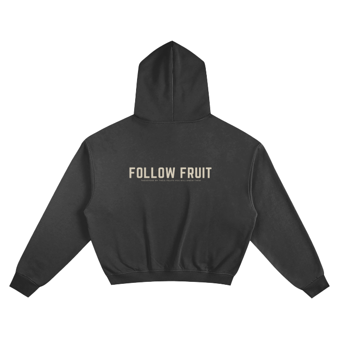 FOLLOW THE FRUIT X CLASSIC BOXY HOODIE