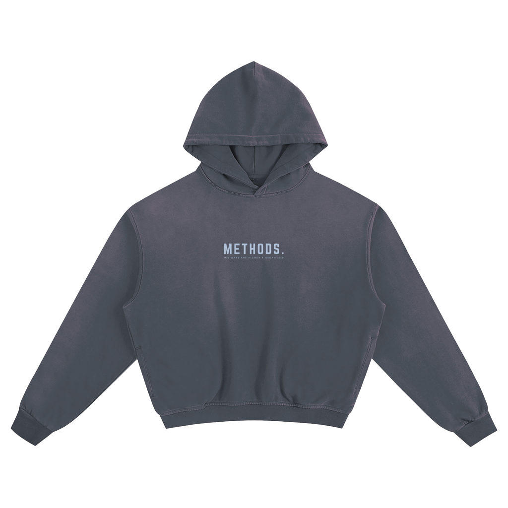 LOW PRO SUNFADED METHODS BOXY HOODY