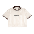 Methods X Stripes Polo Collar T-Shirt
