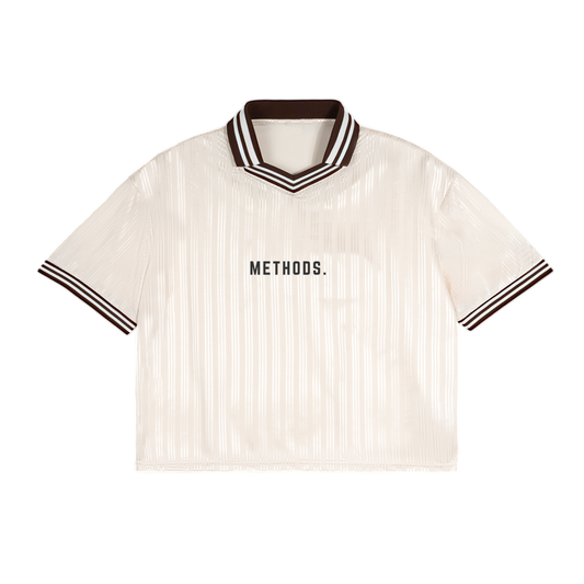 Methods X Stripes Polo Collar T-Shirt