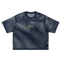 See-through Boxy Net T-shirt