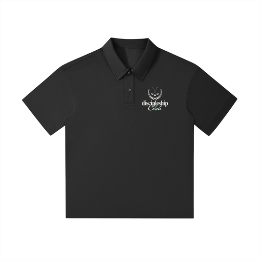 Drop Shoulder Short-Sleeve Polo