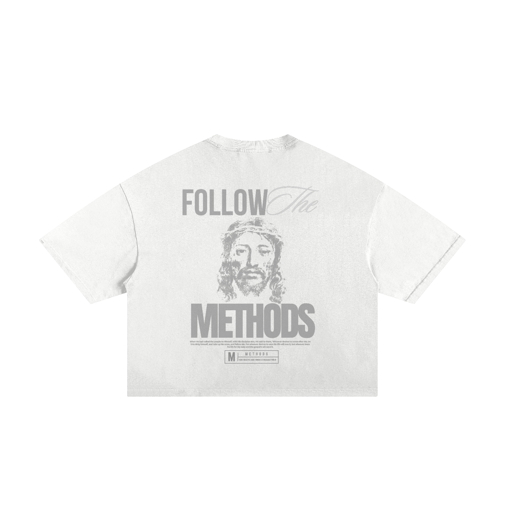 Follow The Methods X  Classic  Boxy Tee