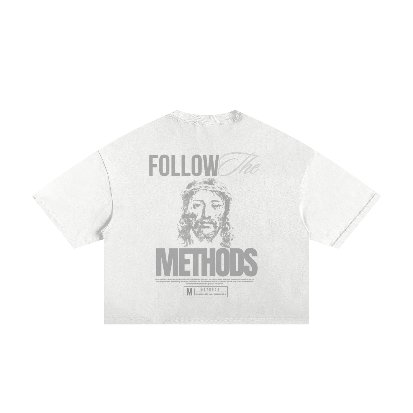 Follow The Methods X  Classic  Boxy Tee