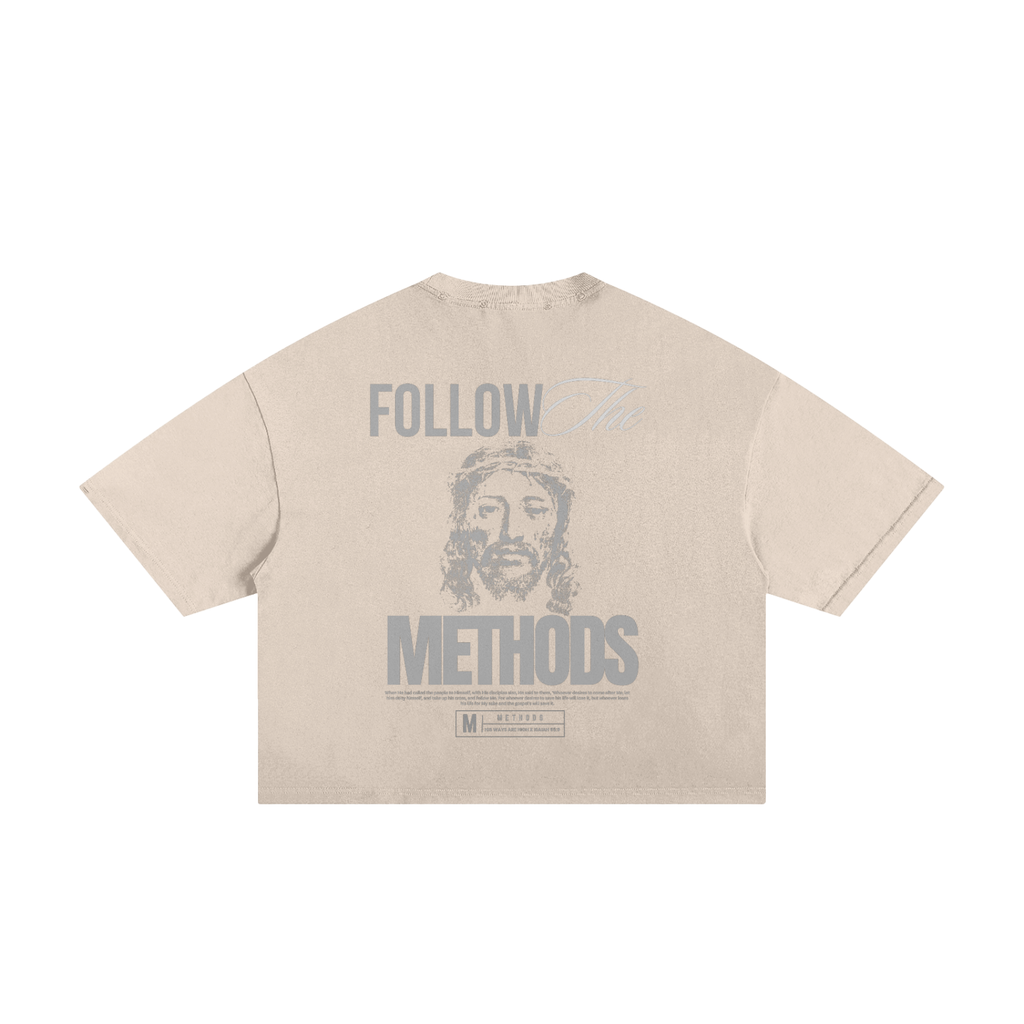 Follow The Methods X  Classic  Boxy Tee