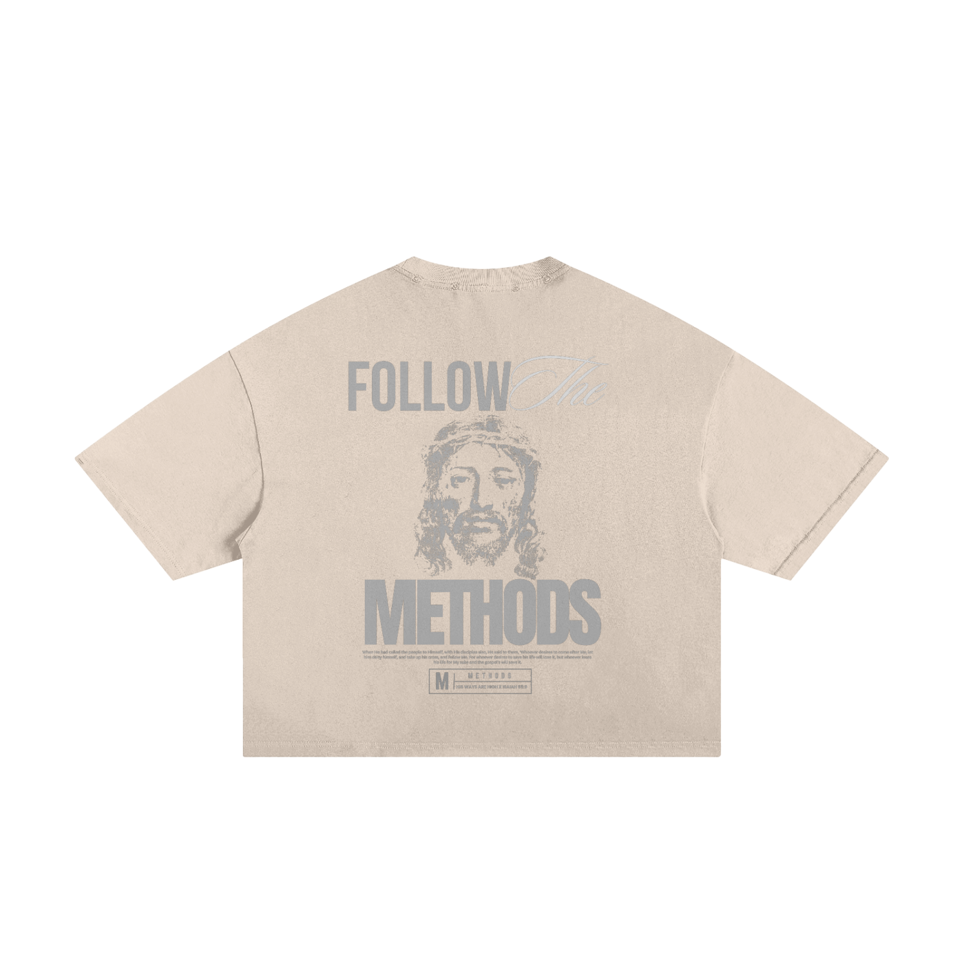 Follow The Methods X  Classic  Boxy Tee